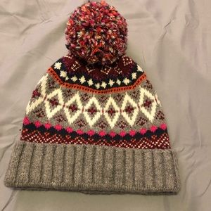 Hollister knit pom beanie